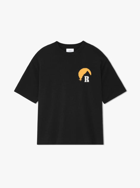 Rhude Moonlight Knit T-Shirt Black Small 2