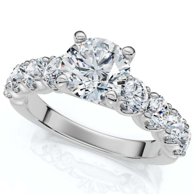 Pompeii3 Diamond Engagement Ring 14k Gold US 8 4