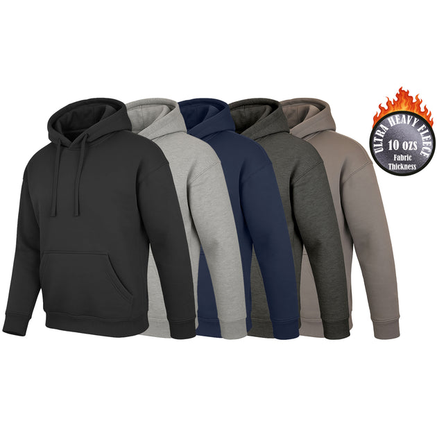 Blue Ice Men's Pullover Hoodie Multi XL 8
