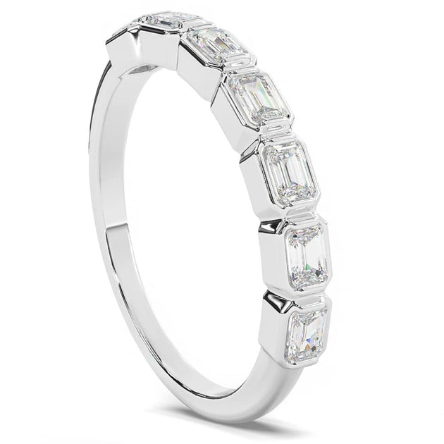 Pompeii3 5/8Ct Baguette Cut Wedding Ring 14k Gold US 8 4