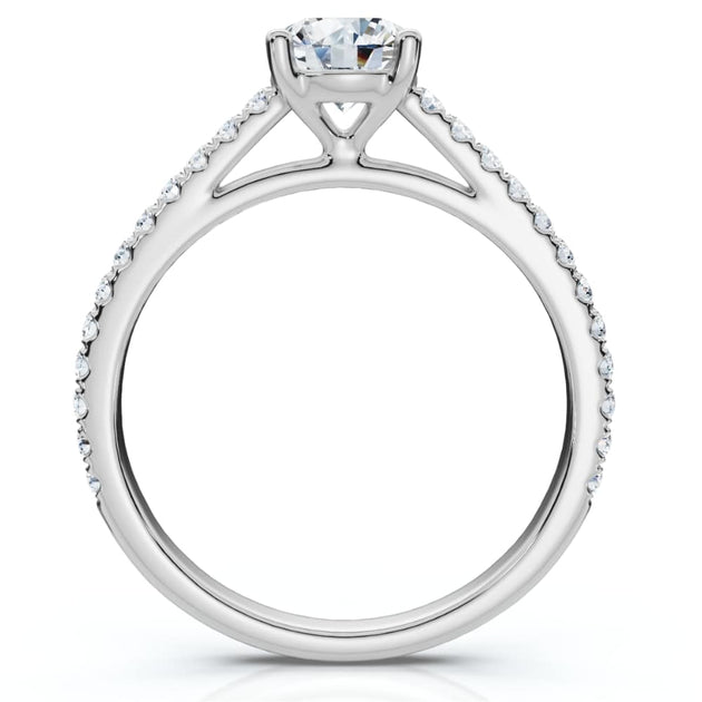 Pompeii3 1.30Ct Diamond Engagement Ring 14k Gold US 6 5