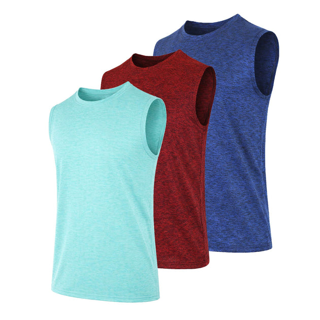 Harvic Galaxy Kick Start Gear Men's Muscle Tee 3 Pack Multi Large 4