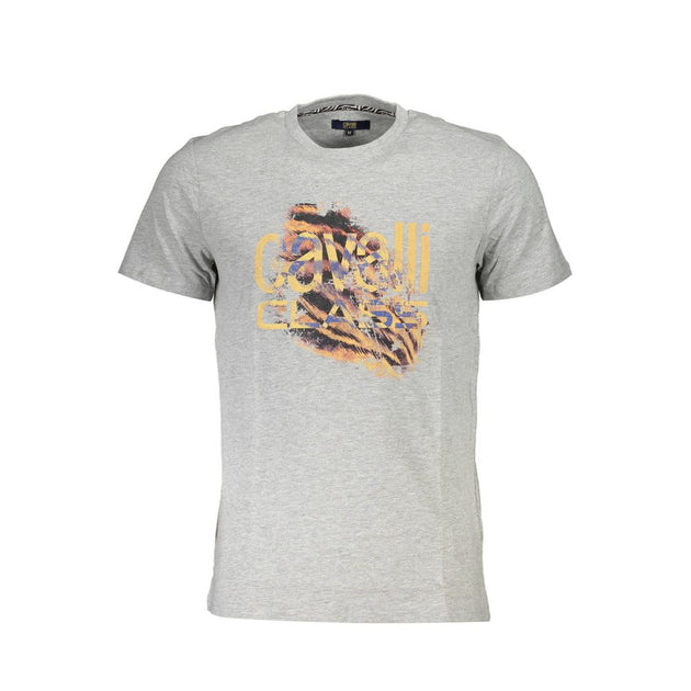 Cavalli Class Men's T-Shirt Grey XL 8