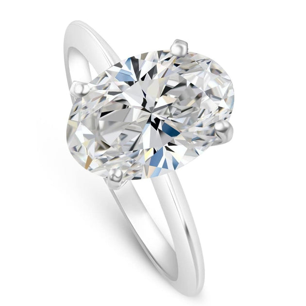 Pompeii3 Solitaire Engagement Ring Gold 5.5 4