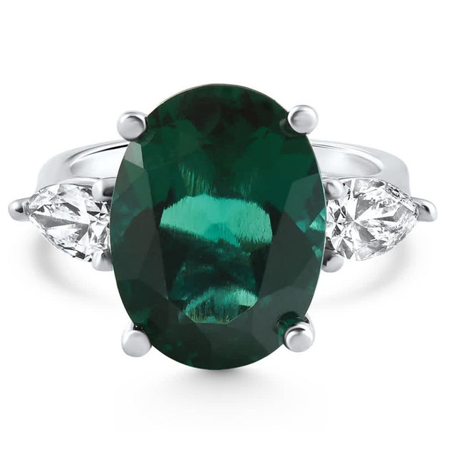 Pompeii3 Emerald Diamond Ring Gold US 7 3