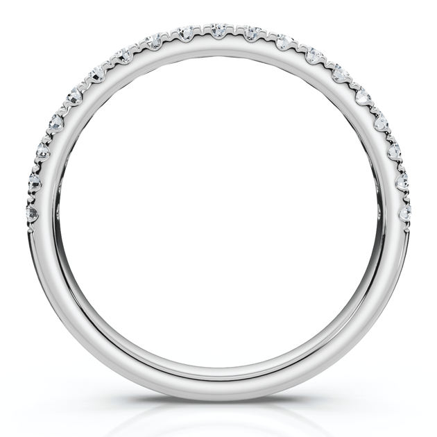 Pompeii3 Pave Diamond Wedding Ring 14k Gold US 8 4