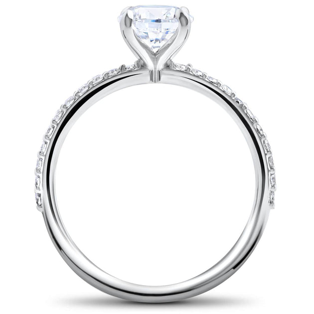 Pompeii3 Sophia Engagement Ring White Gold US 5.5 4