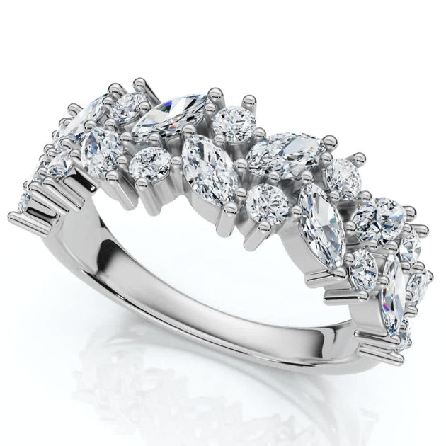 Pompeii3 Anniversary Band 14k Gold US 5.5 5