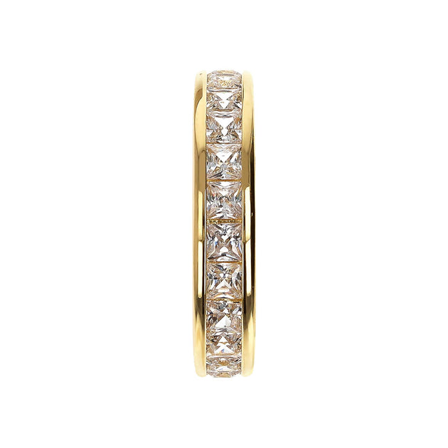 Autentica Eternity Band Ring Gold US 5 3