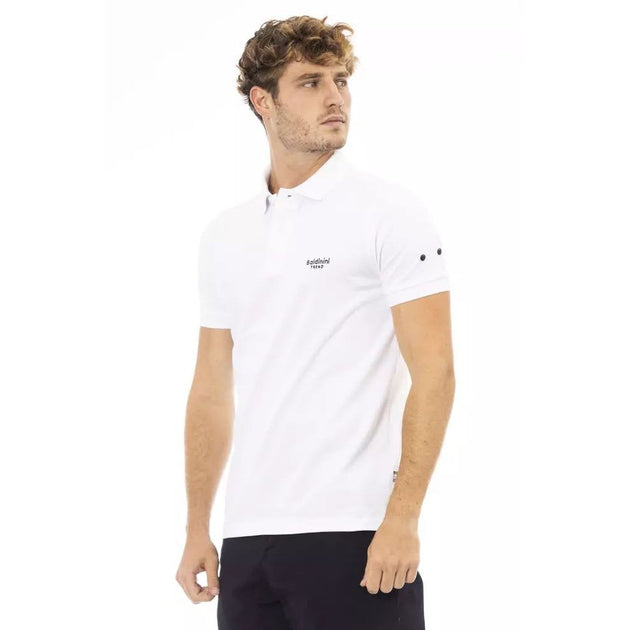 Baldinini Trend Polo en Coton Noir Large 3