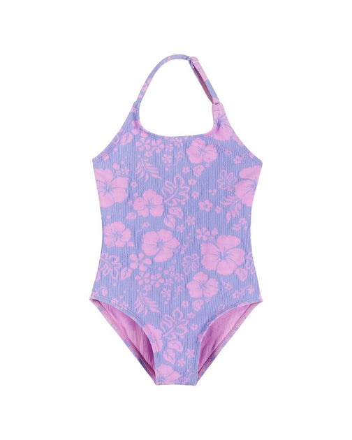 Andy & Evan Halter Swimsuit Purple US 2T 2
