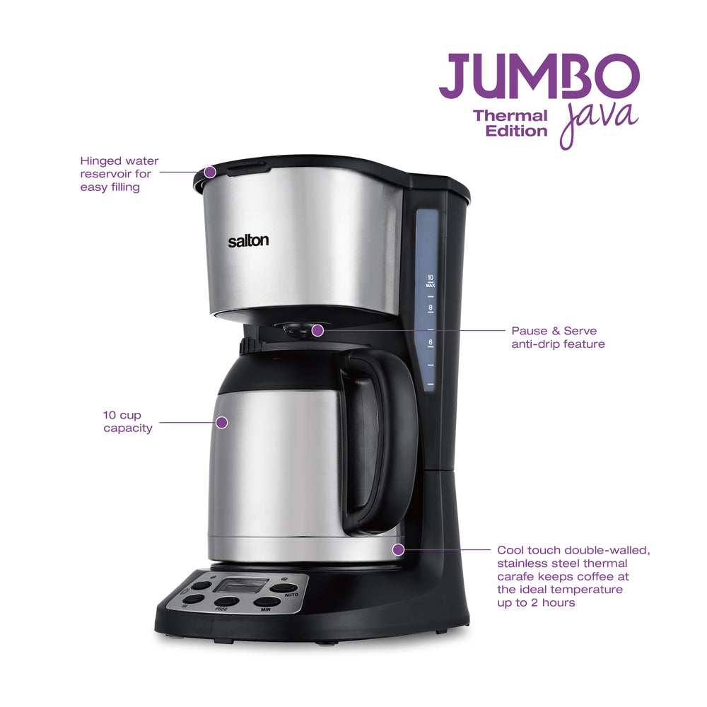 Salton Jumbo Java Coffee Maker Thermal ShopSimon