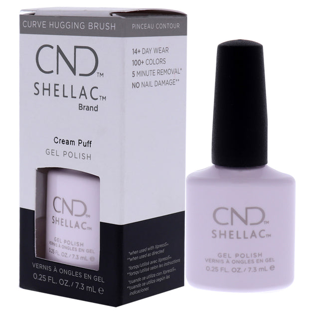 CND Shellac Nail Color Cream Puff 0.25 oz 4