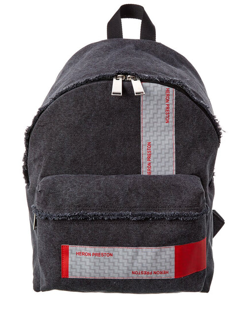Heron Preston HP Tape Canvas Rucksack 3