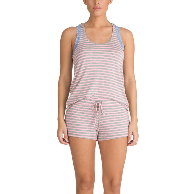 Honeydew Intimates All American Shortie Set Pink Medium 2