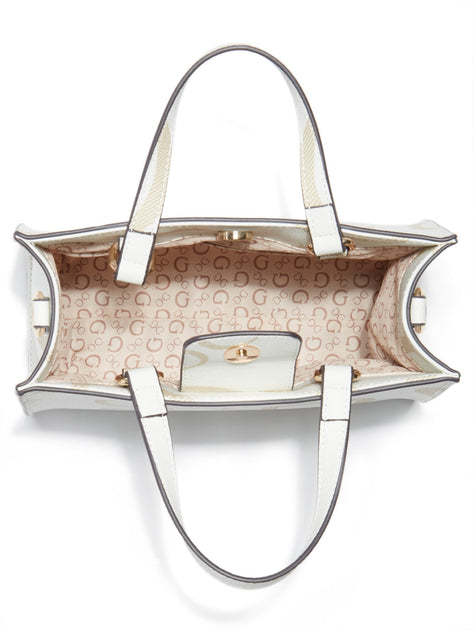 Guess Factory Lindey Mini Tote Beige 4