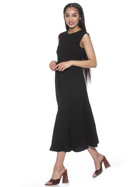 ALEXIA ADMOR Paris Asymmetric Dress Black US 2 3