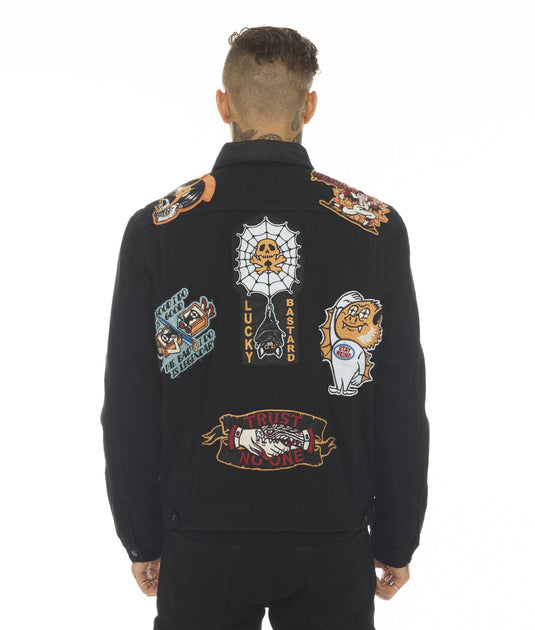 Cult of Individuality TYPE II LUCKY BASTARD REVERSIBLE JACKET IN