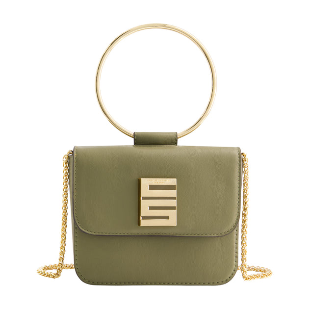 christian siriano mini backpack Christian Siriano New York Ring Handle Mini Flap Crossbody