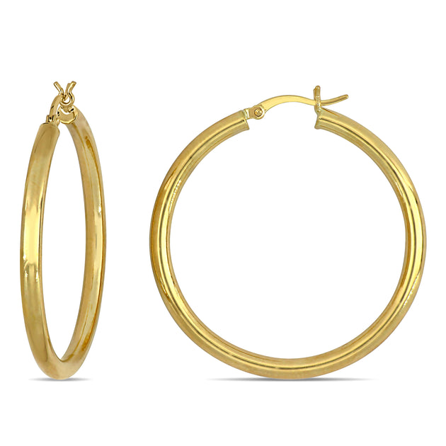 Mimi & Max 40mm Hoop Earrings Gold 5