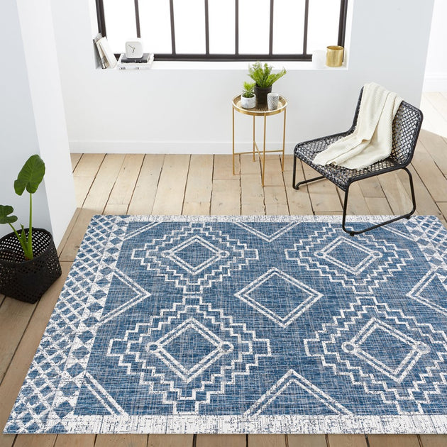 Jonathan Y Marokko Diamond Tribal Medallion Multicolor Area Rug 4