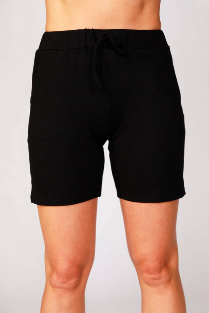 french kyss Tie Waist Short Black XLarge 2