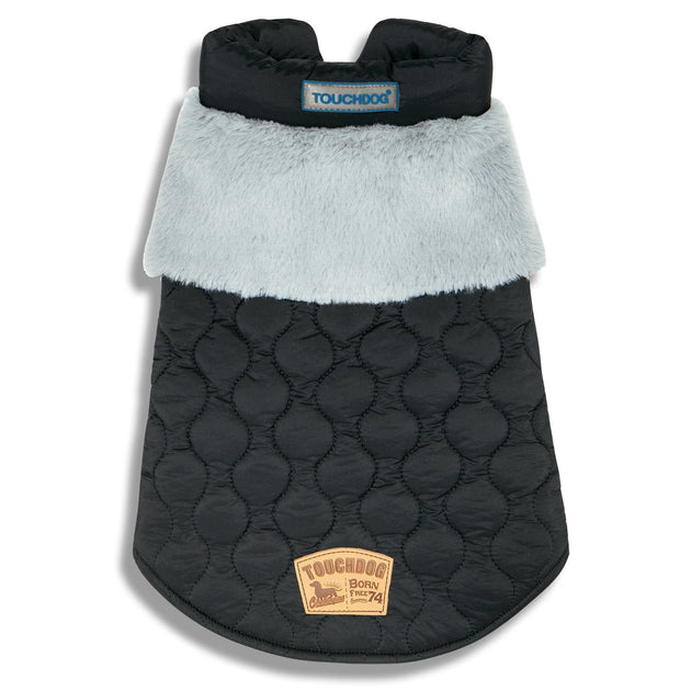 Touchdog Furrost-Bite Dog Jacket Green Large 2