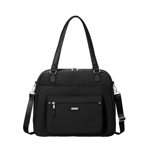 baggallini Overnight Expandable Laptop Tote Weekender Bag Multi One Size 3