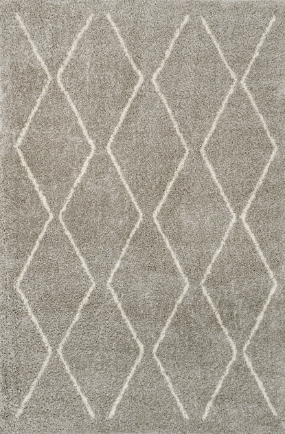 Jonathan Y Catala Moroccan Shag Area Rug Gray 2