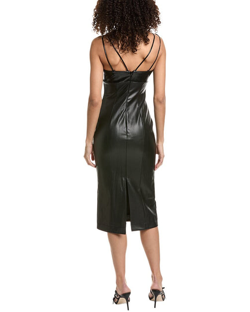 STAUD Sketching Dress Black US 2 3