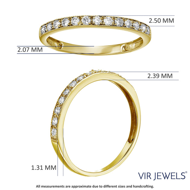 Vir Jewels 1/4 Cttw Diamant-Ehering 4