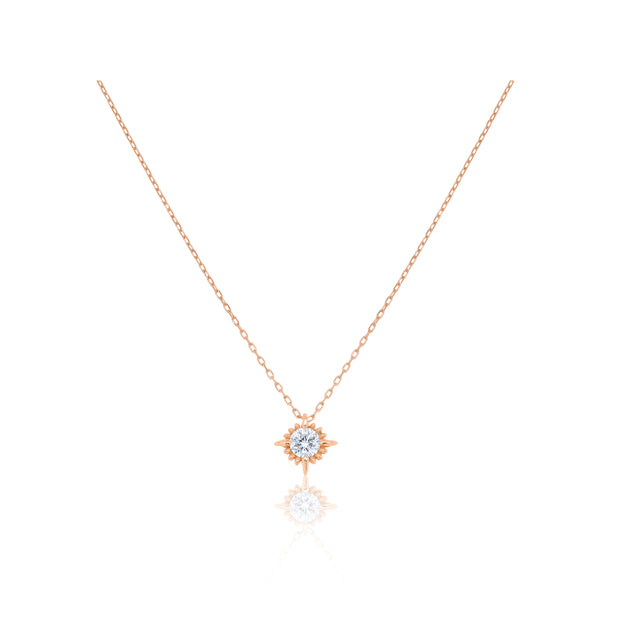 Diana M. Diamond Necklace White Female 3