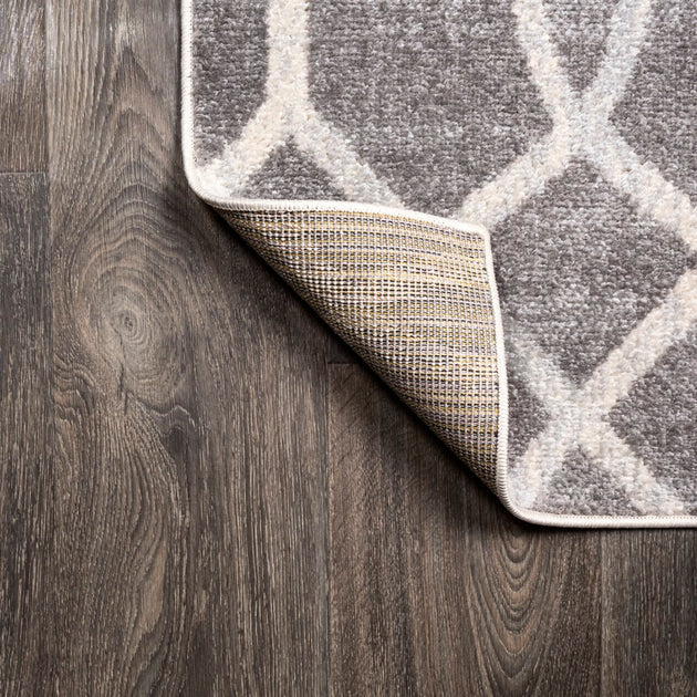 Jonathan Y Asilah Ogee Fretwork Area Rug Ivory 3