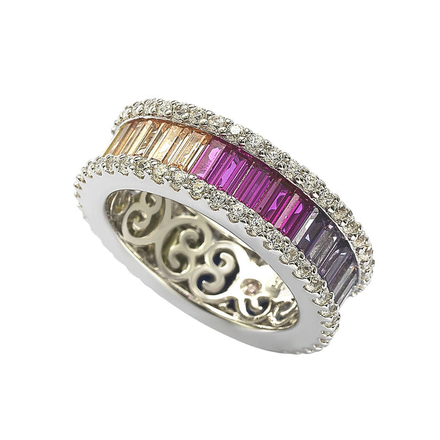 Suzy Levian Eternity Band Multicolor US 5-6 2