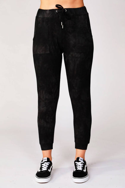 french kyss Tie Dye Jogger Black Large 2