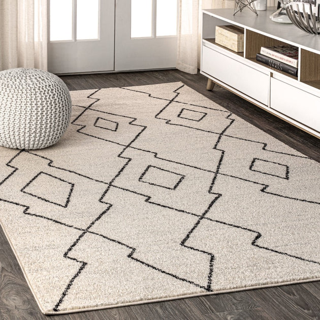 Jonathan Y Alia Area Rug Ivory 2