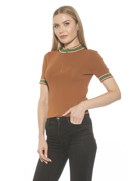 Alexia Admor Pheobe Top Blue XLarge 3