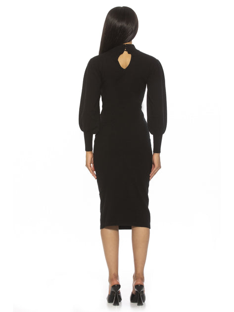 Alexia Admor Valeria Dress Black Large 4