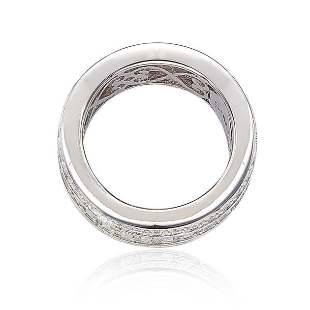 Suzy Levian Eternity Band Silver US 5.5 4