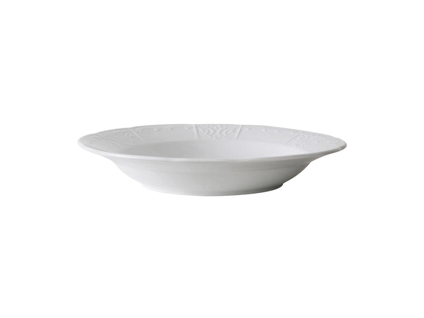 Tuxton Chicago Rim Soup Bowl White 8-1/2oz 2