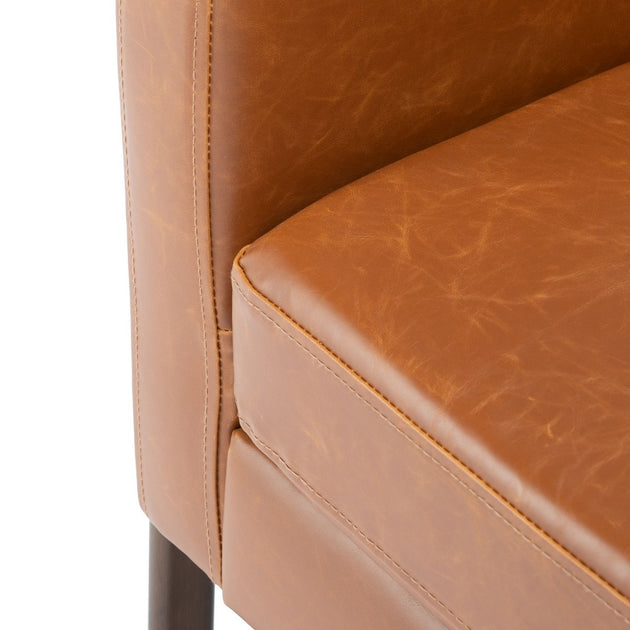 Safavieh Roald Accent Chair Light Brown 4
