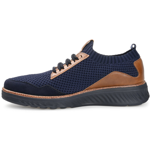 Vance Co. Julius Knit Derby Shoe Black US 8.5 3