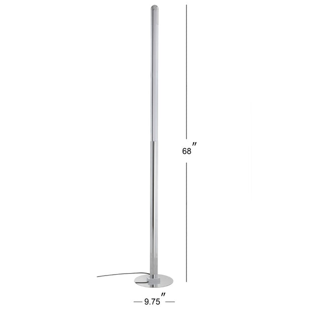 Jonathan Y Roxanna 68" Integrated LED Metal Floor Lamp 4