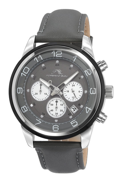 Porsamo Bleu Arthur Chronograph Watch Grey 2