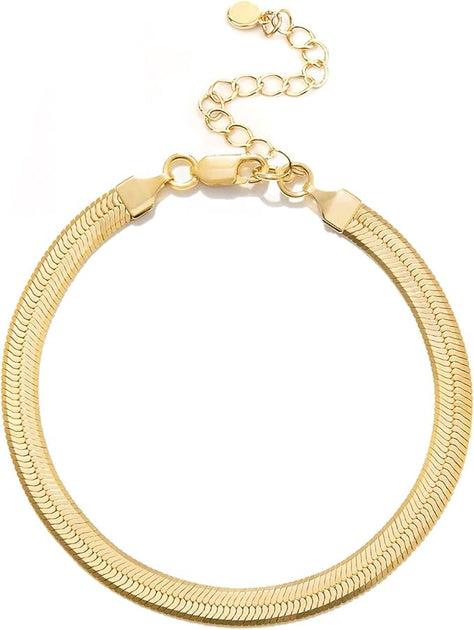 Liv Oliver Flat Link Bracelet Silver 2