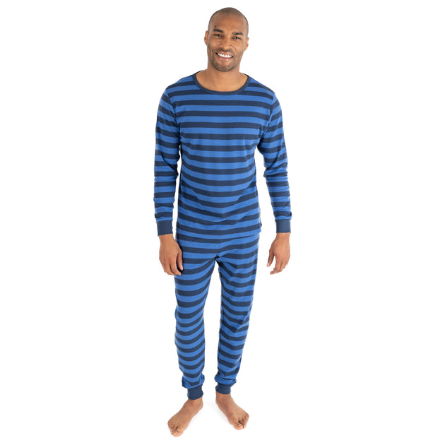 Leveret Two Piece Pajamas Striped Large 4