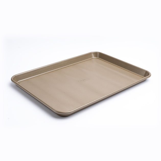 Cuisipro Rectangular Baking Sheet Pan Silver 17.5 x 11.75 inch 3