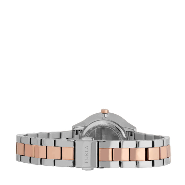 Furla Gray Stainless Steel Dress Watch