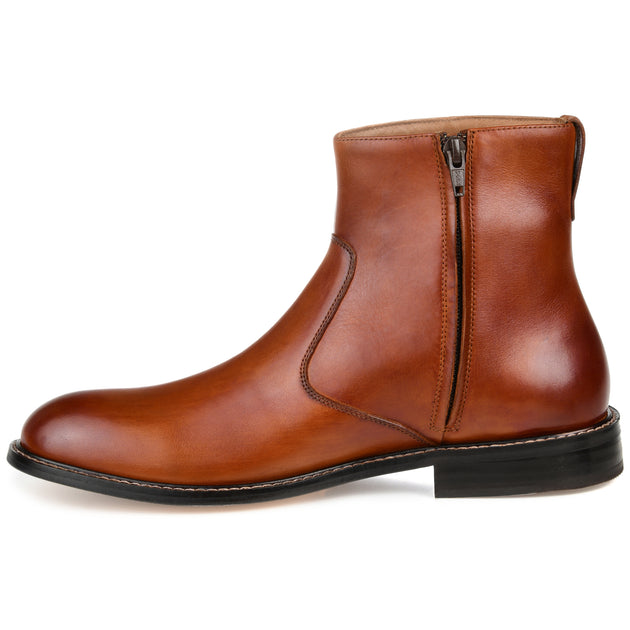 Thomas & Vine Faust Plain Toe Ankle Boot Brown US 10 3