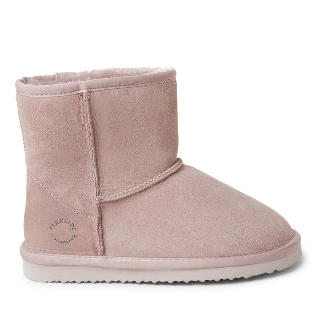 Fireside By Dearfoams Rosebery Shearling Boot Black US 8 4